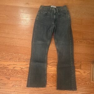 Everlane Dark Gray Flare Jeans